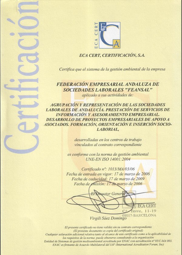 Normativa 14001